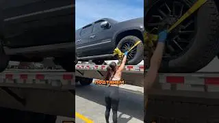 The challenges of being a truck driver!