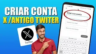 como criar uma conta no x antigo twitter! Passo a Passo