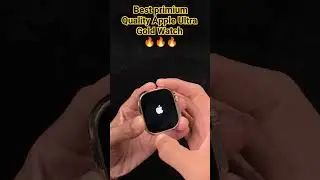 Best Quality golden colour Apple watch 2023||#apple #goldenwatch #golden #watch #shortvideo #tips