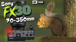 Sony 70-350mm lens on Sony FX30 HDR Footage