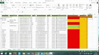 Excel Tutorial - How to copy formula and formating down a column