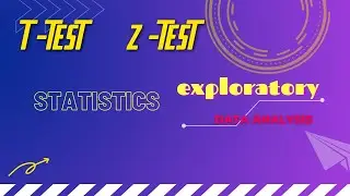 T-Test and Z-Test Explained | Hypothesis Testing in Data Science EDA || AI || DS