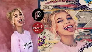 Comic Style Effect using PicsArt and Remini App | PicsArt Editing Tutorial |  Comic Style 2020