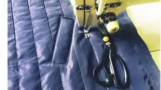 Кесма чўнтак тикилиши 5 дақиқада тез ва осон  Как сшить Прорезной карман за 5 минут