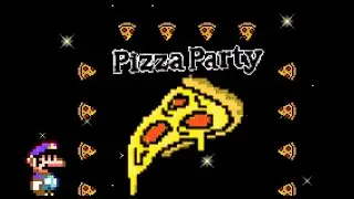 Mario had a Pizza Party! I was invited!