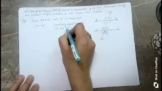 how to write answers using properties of lines and parallel lines in question with reasoning.