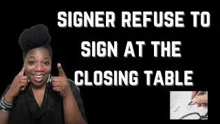 How To Handle When A Signer Refuse To Sign Documents #notarysigningagent