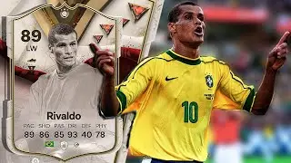 89 ULTIMATE DYNASTIES ICON RIVALDO Player Review fc 24