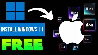 Install Windows 11 for FREE on ANY MacBook with Apple Chip (M1, M2, M3, M4) 🔥