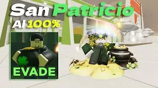 Evade, pero es San Patricio al 100% (Roblox)