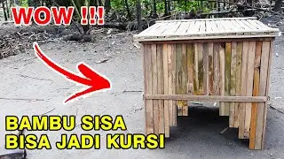 CARA MEMBUAT KURSI DARI BAMBU