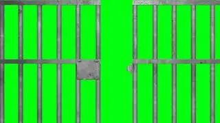 Jail Prison green screen video