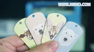 Personalised Metal Dog Tag ID Tag printer metal printer print on metal A4 UV Printer