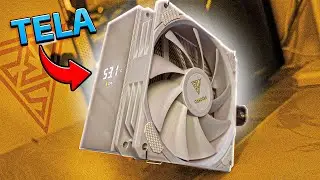NOVOS AIR COOLERS BARATINHOS COM DISPLAY! - Gamdias Boreas E2-41D e M2-51D