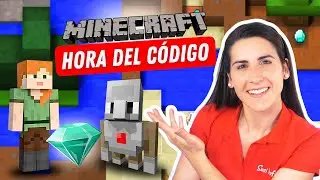 HORA del CÓDIGO con MINECRAFT: El Viaje del Héroe 🤖 PROGRAMACIÓN por Bloques