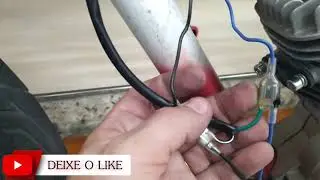 COMO INSTALAR PARTE ELETRICA DA MOTORIZADA, DICA