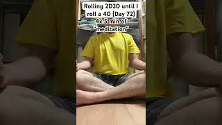 Rolling 2D20 until I roll a 40 (Day 72)