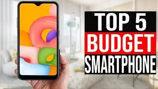 TOP 5 BEST Budget Smartphone 2021