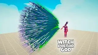 GOD WITCH DOCTOR vs EVERY FACTION | TABS Totally Accurate Battle Simulator