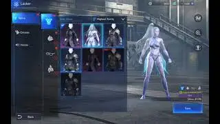 Final Fantasy VII 7 First Soldier Shiva Skin Gameplay (Ifrit Cameo)