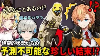 【APEX LEGENDS】”一同困惑” 超珍しい結末！？共倒れでソロハイドがまさかのチャンピオン！【エーペックスレジェンズ】