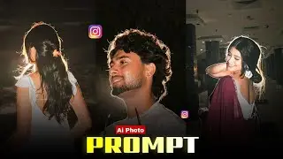 Instagram Trending Lofi Dust Filter Photo Editing | Back Light Glow Ai Photo Editing | Ai Tutorial 