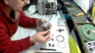 Как собрать ЦПГ Yamaha Majesty 250