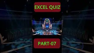 MS Excel Quiz Part 07 | #shorts #wepptutorials #exceltipsandtricks #learnexcelintelugu