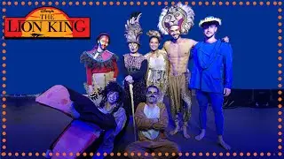 A DAY AS AN ENTERTAINER || Behind the scenes of the Lion King