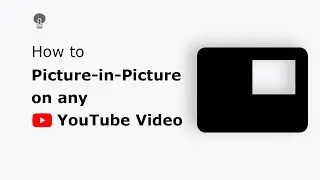 🔵How to enable the PiP in the Turn Off the Lights browser extension?