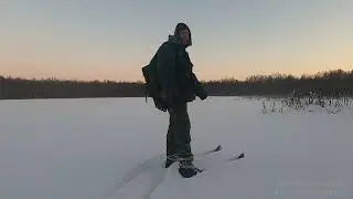 Лыжный  поход .10 - 11февраля 2024г. ,оз Чан, оз. Шадрино, Кочкинское болото