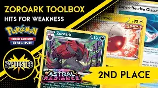 2nd Place Zoroark Toolbox Deck Got Way Stronger With Astral Radiance (Pokemon TCG)