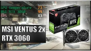 MSI VENTUS 2x RTX 3060 Superposition Benchmark