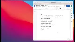 Basic Linux/Unix Commands For Tester