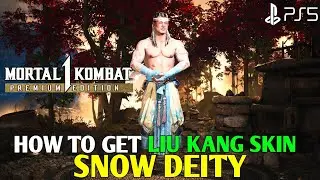 How to Get Liu Kang Snow Deity Skin MK1 Snow Deity Skin | MK1 Liu Kang Skin | MK1 Season 3 Skins