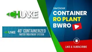 Containerized Brackish Water Reverse Osmosis System | Iraq | 90 GPM | www.chunkewatertreatment.com