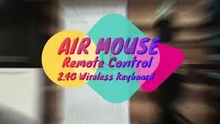Wechip W1 2.4G Air Mouse Wireless Keyboard Remote Control 6-Aixs sensor