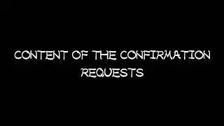 Content of the confirmation requests//bank balances (Auditing 