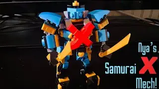 LEGO Ninjago: Nya’s MINI Samurai X Mech! BrickStop MOCS #56
