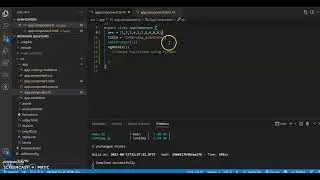 In Angular, use forEach to remove duplicate values from an array.