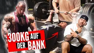 LEONIDAS ARKONA wird 300kg Bankdrücken, wenn er...