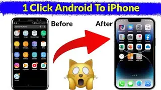 Ek Click Me Android ko iphone kaise banaye - Android To Convert iPhone | Make Android into IPhone