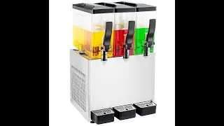 An Instruction Video Of 30L 3 Tanks Beverage Dispenser
