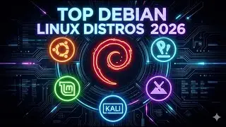 Top Debian-Based Linux Distros in 2026 | Most Stable, Powerful & Open-Source Linux Systems