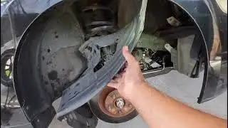 NISSAN 3.5L Alternator replacement