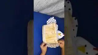 ideia de RECICLAGEM com  palitos