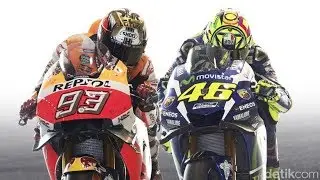 DETIK DETIK MENGERIKAN MEMPEREBUTKAN PODIUM 1 ANTARA ROSSY DAN MARQUES di surciut amerika 2017