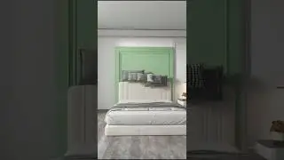 Bedroom Design with nice closet #shorts #bedroomdesigns #homedesign
