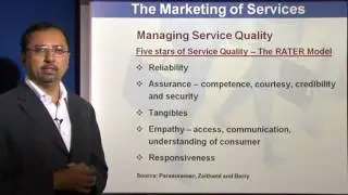 Principles of Marketing Lectures - Dimensions of Service Quality