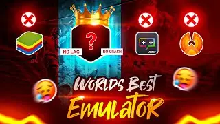 Best Emulator For Free Fire On PC 🤯 Low End PC Emulator in FF 2024 || Crash Problem Solved in FF